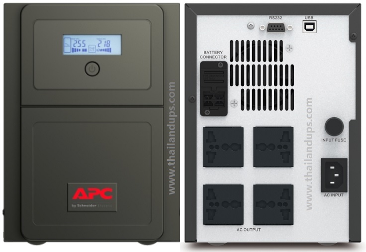 SMV1000I-MS APC -APC Easy UPS Line-interactive SMV 1000VA 230V, Universal Outlet